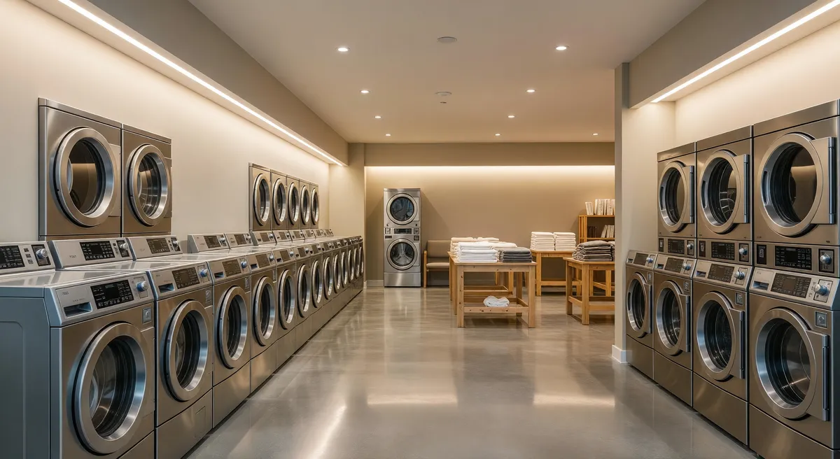 Profitable Laundromat with Building for Sale in Central Illinois