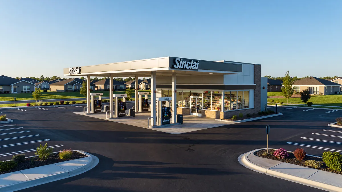 Sinclair Gas Station, C-Store & Residential Compound