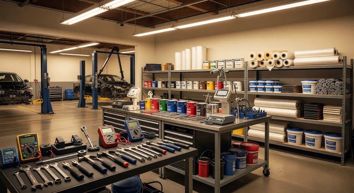 Owner-Operated Auto & Fiberglass Repair Shop in Sacramento County