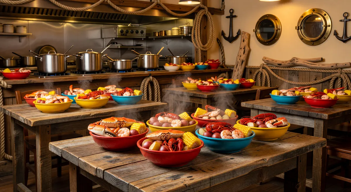 Seafood Boil Restaurant for Sale – Turnkey Opportunity