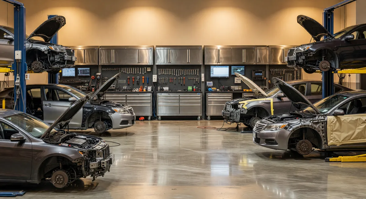 Profitable Auto Collision & Repair Shop with Real Estate Included