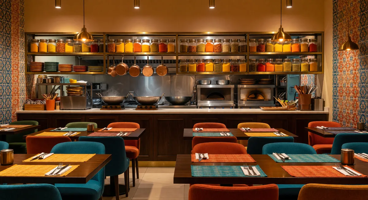 Turnkey Fast Casual Indian Restaurant with Low Rent in Suwanee, GA