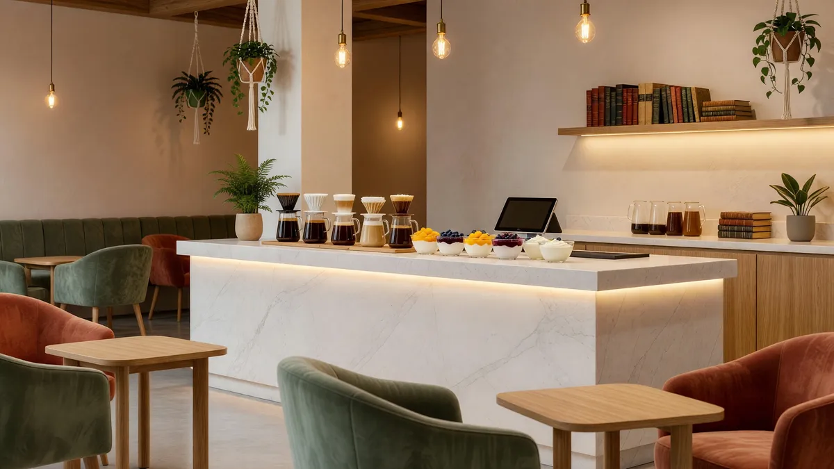 Thriving Specialty Cafe and Yogurt Lounge in Houston