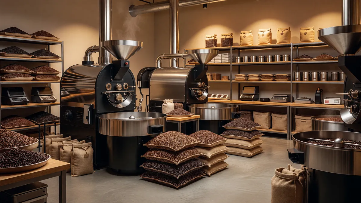 Coffee Roasting, Distribution & Equipment Business W/ Real Estate