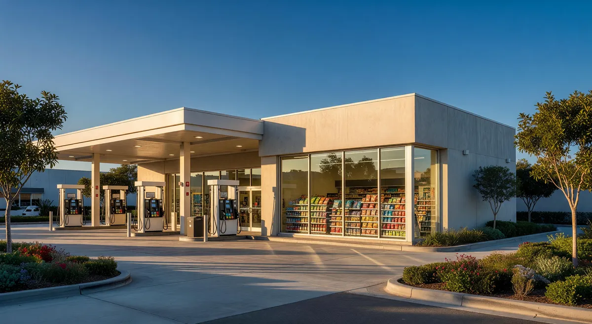 Profitable Gas Station with Property in Los Angeles