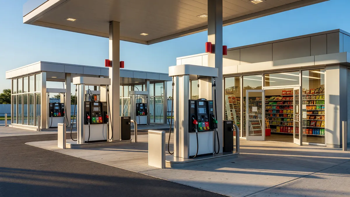 Marathon Gas Station with C-Store and Car Wash Business