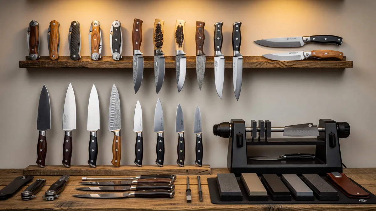 Knife Retail and Sharpening Business