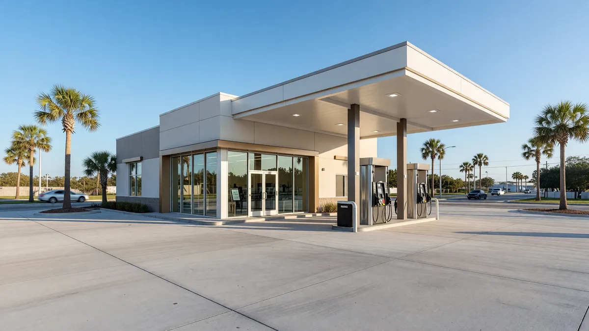 SG 11473 Florida Daytona Beach Unbranded Vacant Gas Station