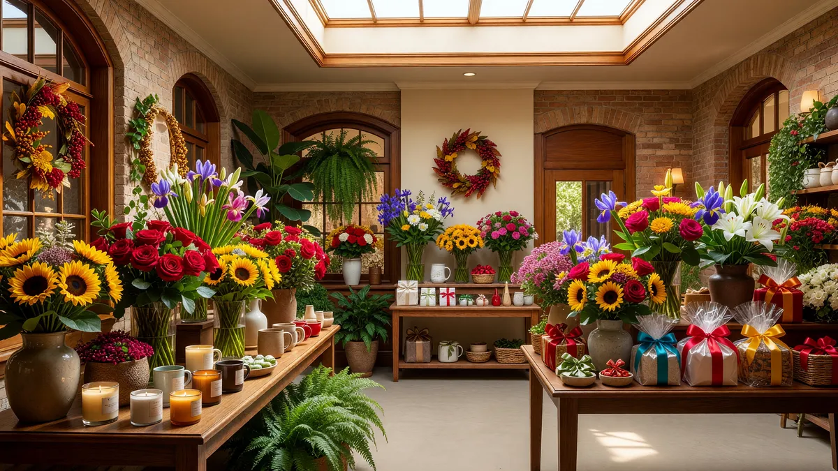 Busy Full-Service Florist with Prime Location