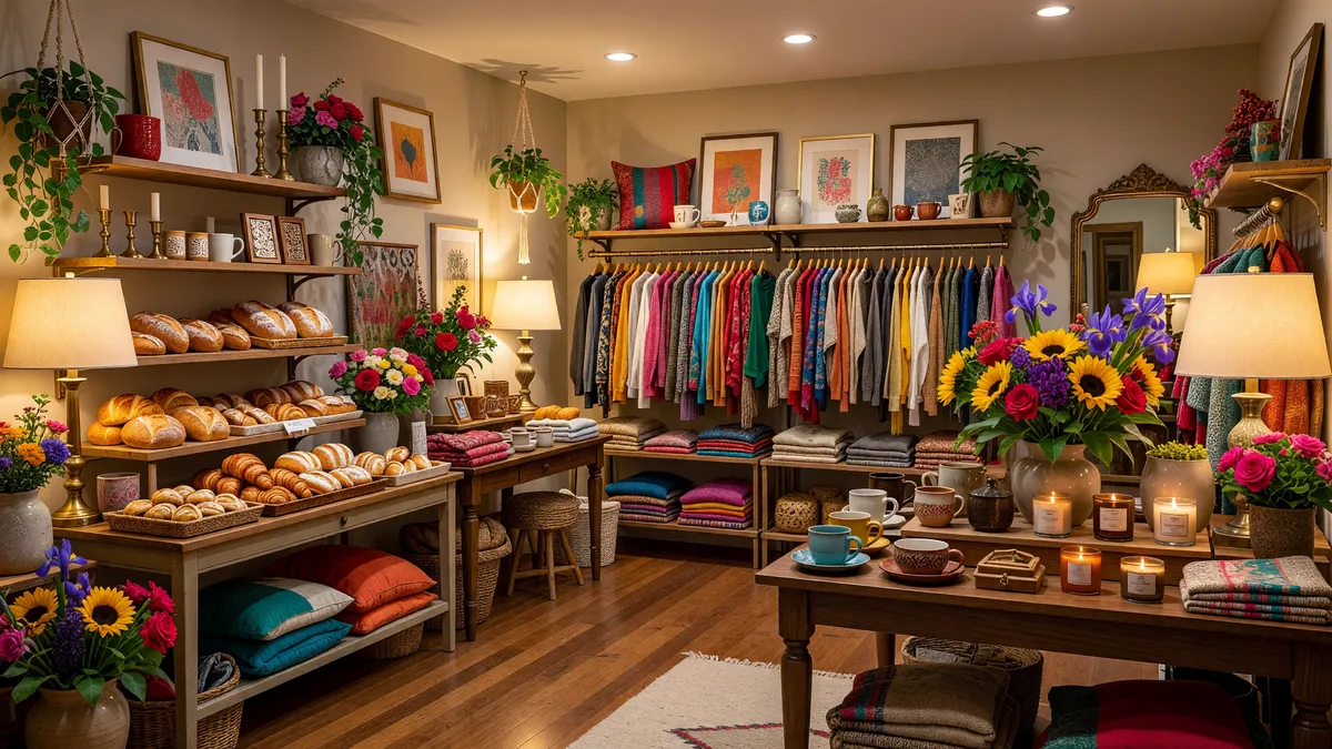 Unique Selections at a Charming Boutique