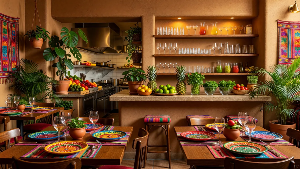 Latin Restaurant With Full-Service Bar