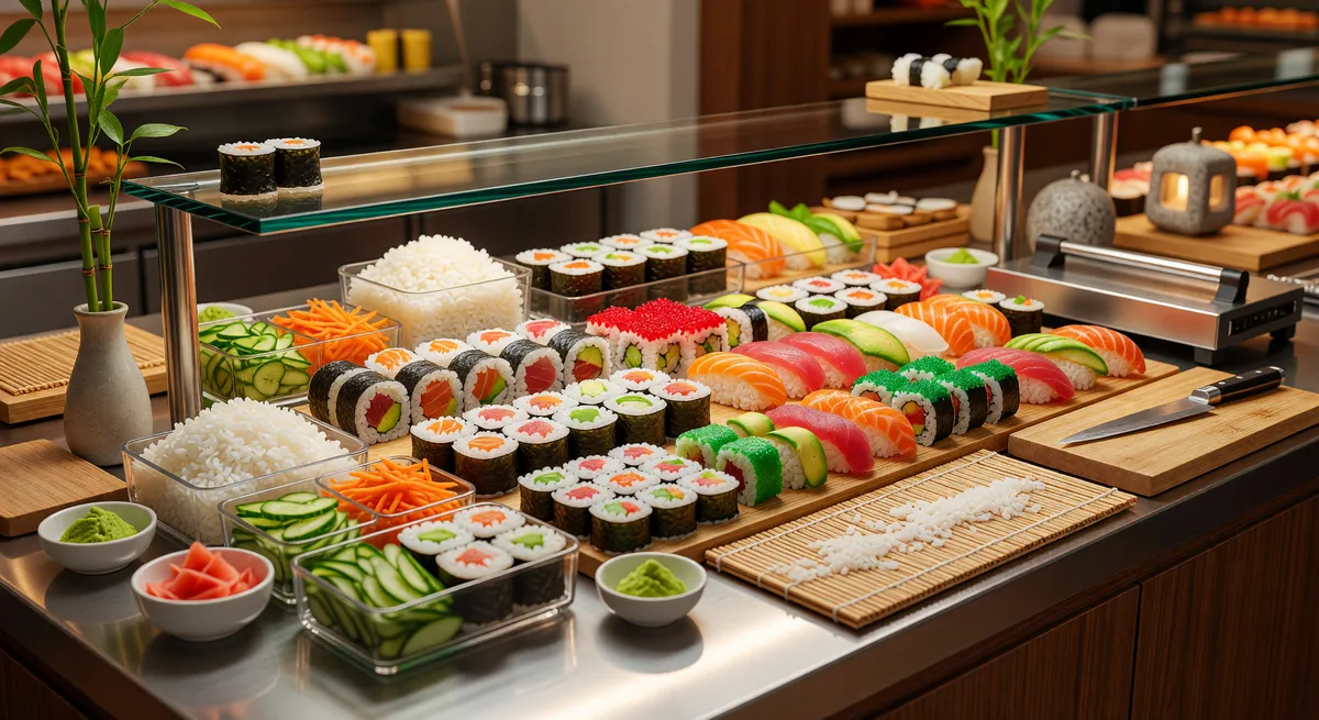 Profitable and easy to run Sushi Franchise Inside Major Grocery Store-Oakland County, MI (AF2211)
