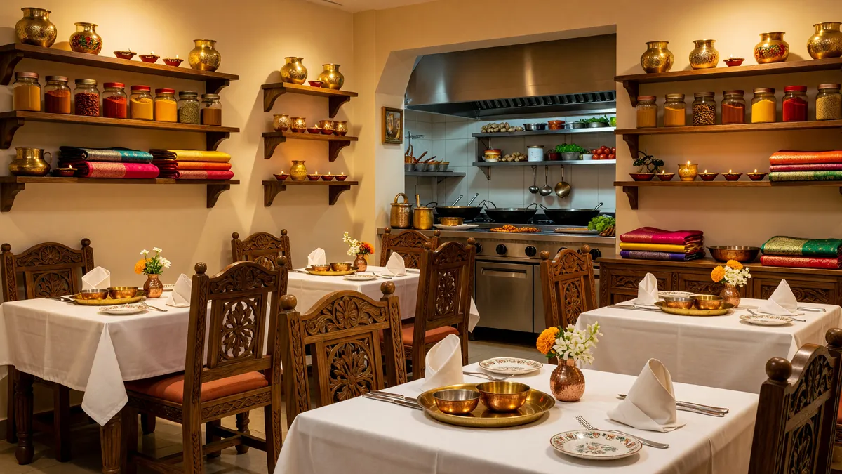 SG 11463 Ohio Cleveland Aurora Indian Food Restaurant and Lounge