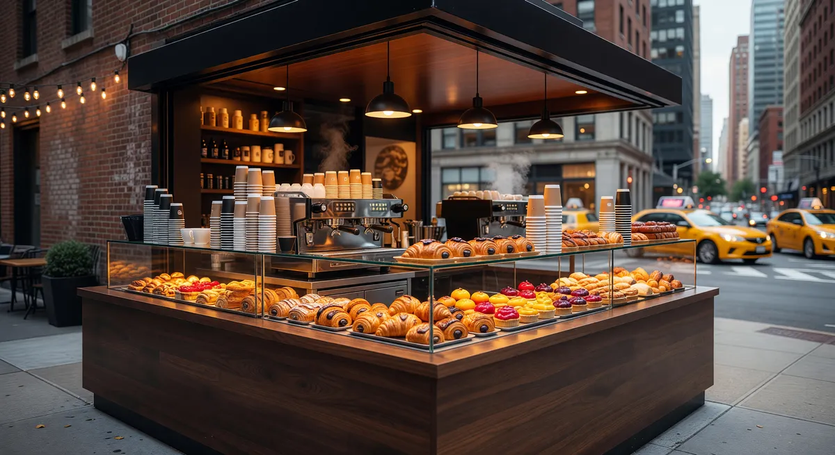 Exciting Opportunity: Two Coffee Kiosk Franchises in New York