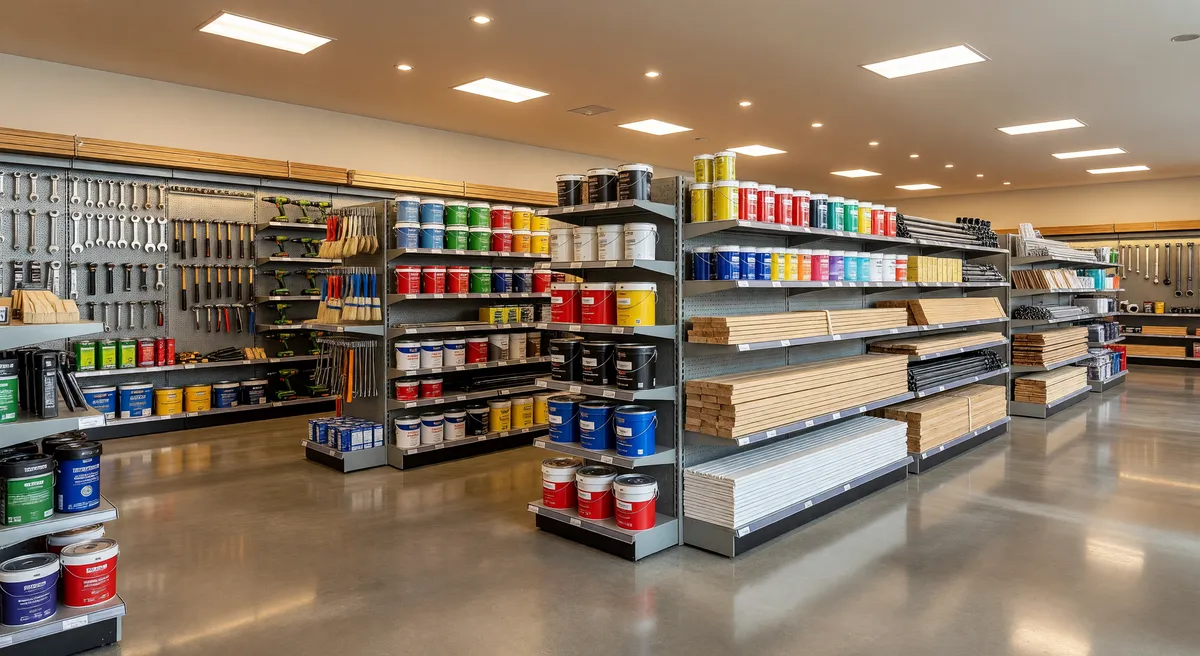 Newly Constructed Hardware Store in Rapidly Growing Kansas Town