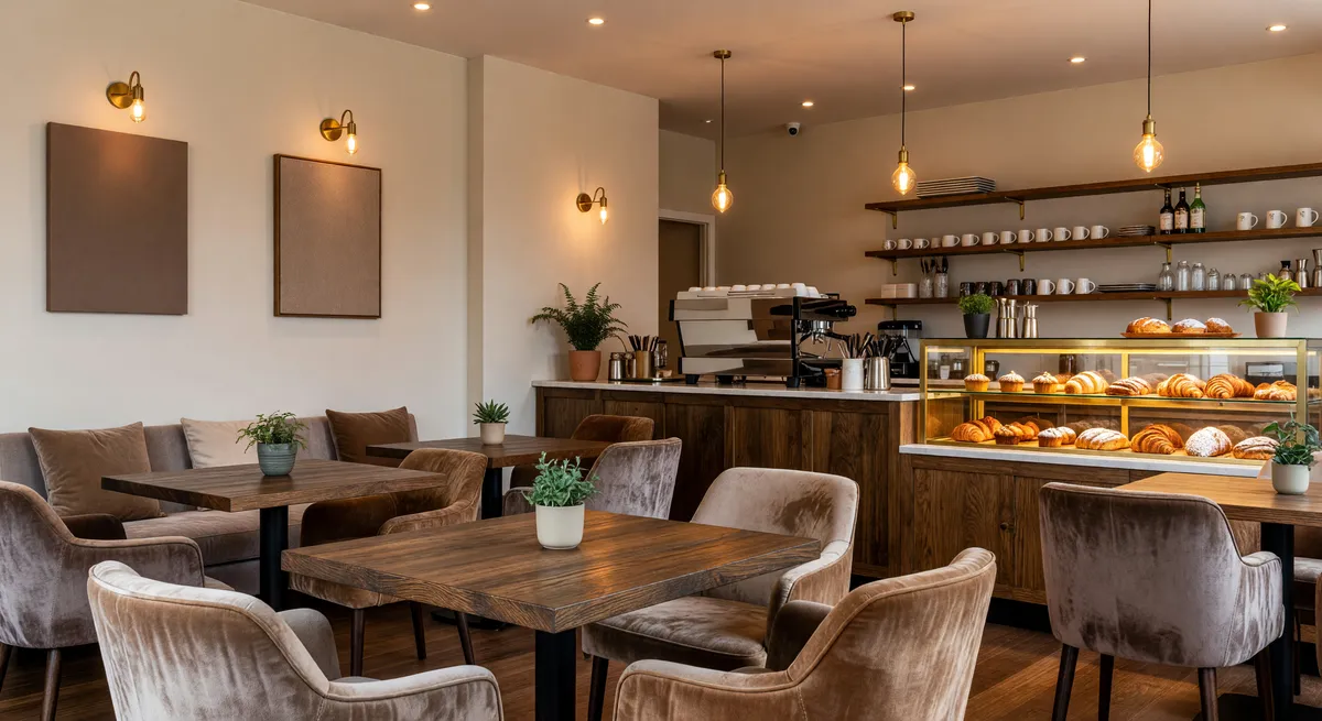 Stylish Cafe Opportunity in High-Traffic Area