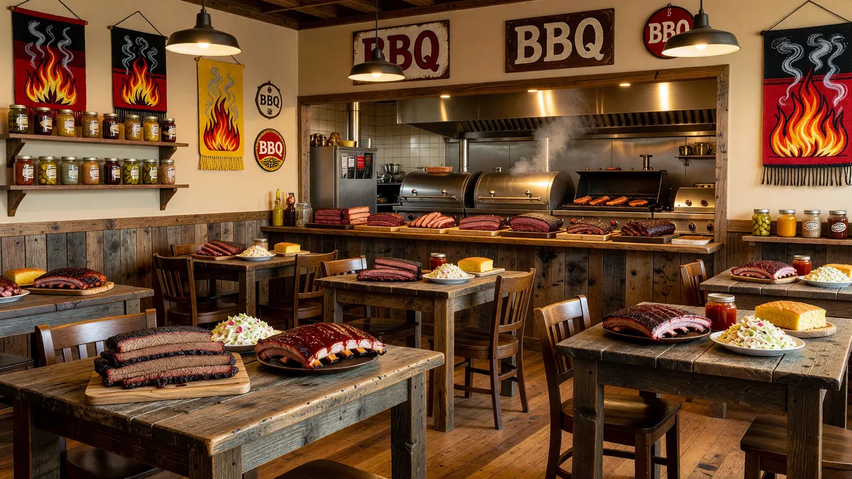 Southern-Style BBQ Restaurant with Real Estate Included