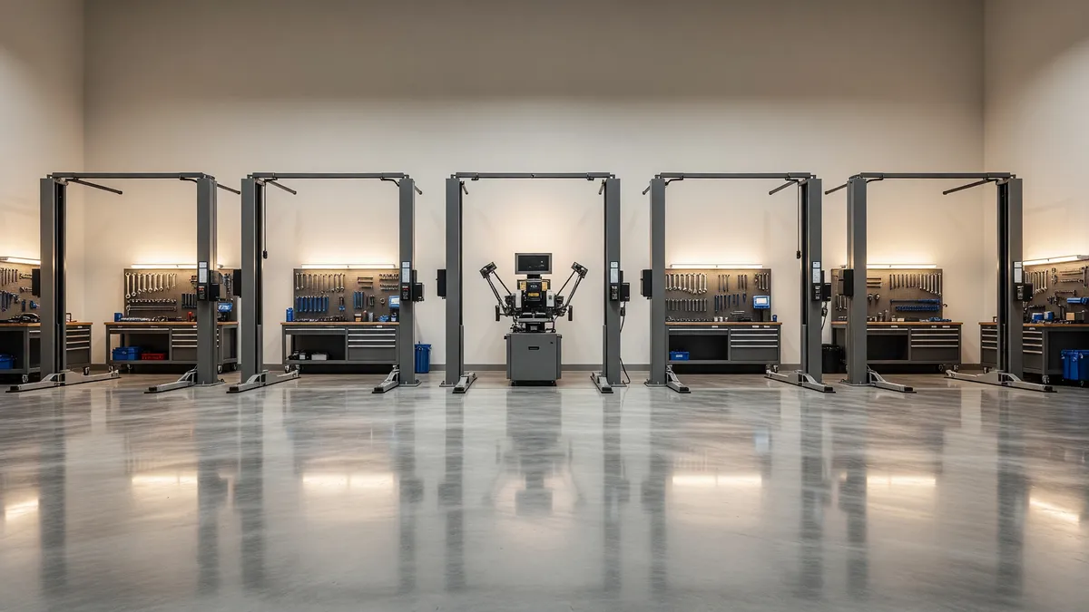 Automotive Repair Shop with 6 Bays in Austin