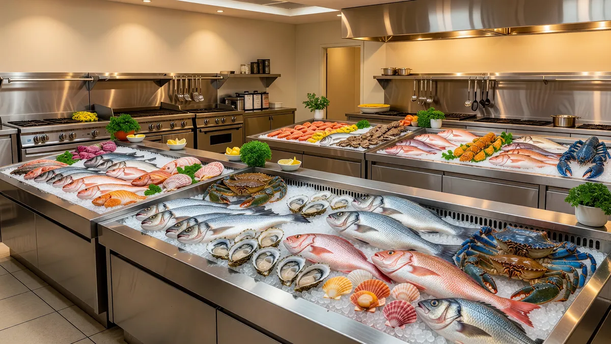 Profitable Fresh Seafood Market with Cook-to-Order Service