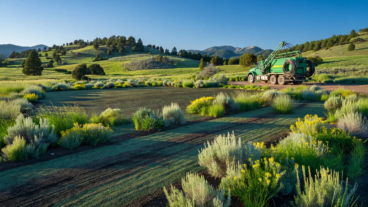 Erosion Control Contractor & Hydroseeding Business