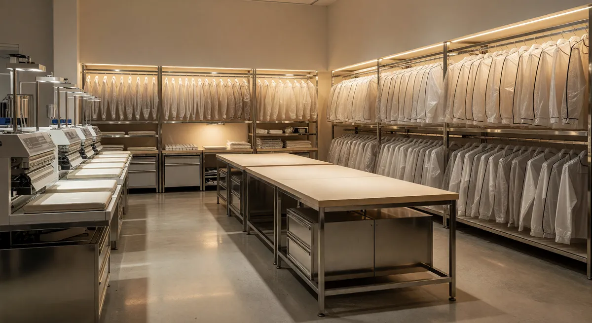Health Forces Sale - Absentee - Dry Cleaners 2 Store Package Plant + Drop Store + Corporate Route