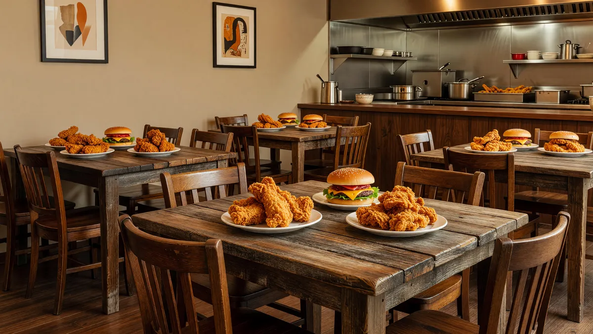 Thriving Fried Chicken Eatery in Worcester