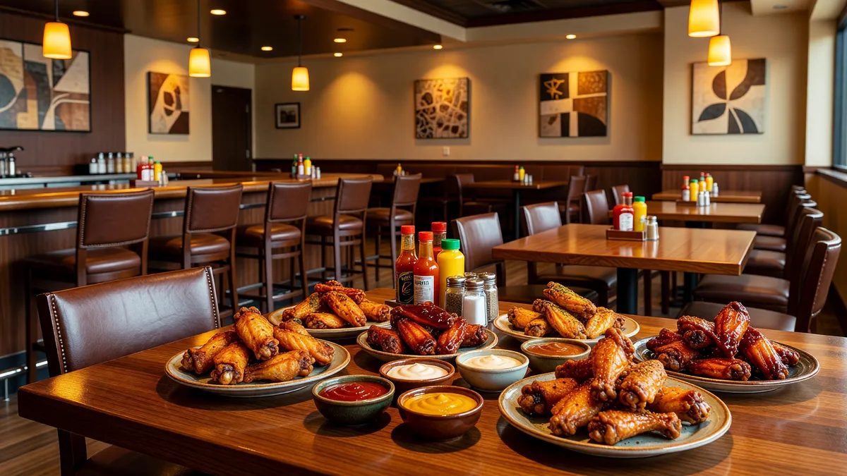 Popular Wing Restaurant with $497K Sales and $88K Profit