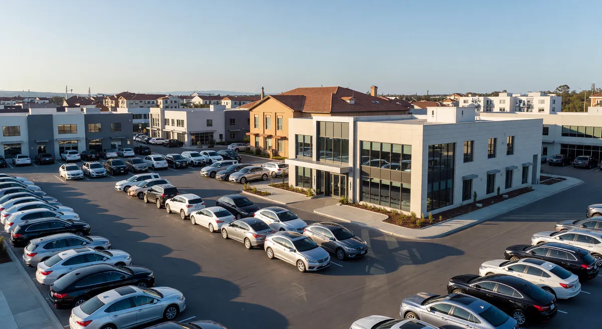 Prime Auto Dealership Opportunity with Office Building and Residence