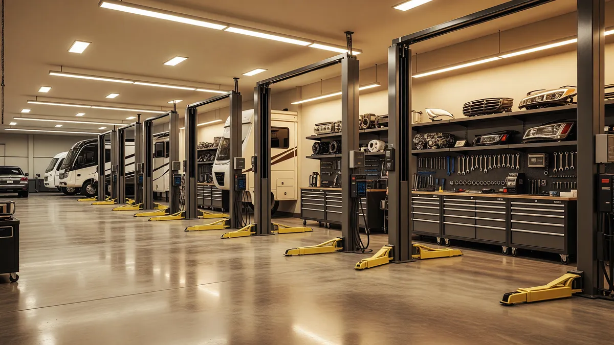 Premier Automotive Collision and RV Service Business in Gulf Coast Area