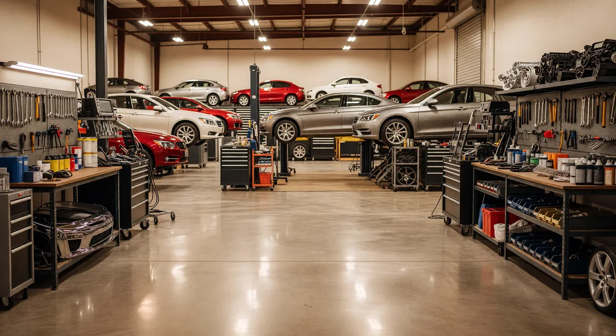 Thriving Automotive Body Shop in Bellefontaine