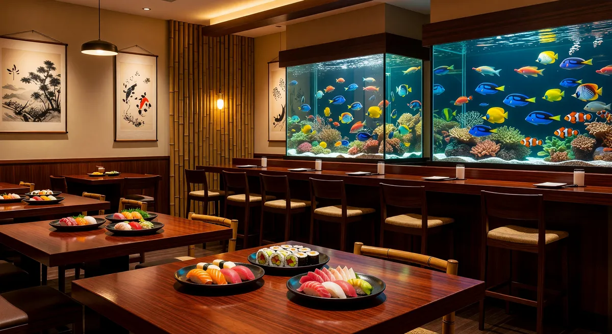 Established Sushi & Teriyaki Restaurant in Northern California Town