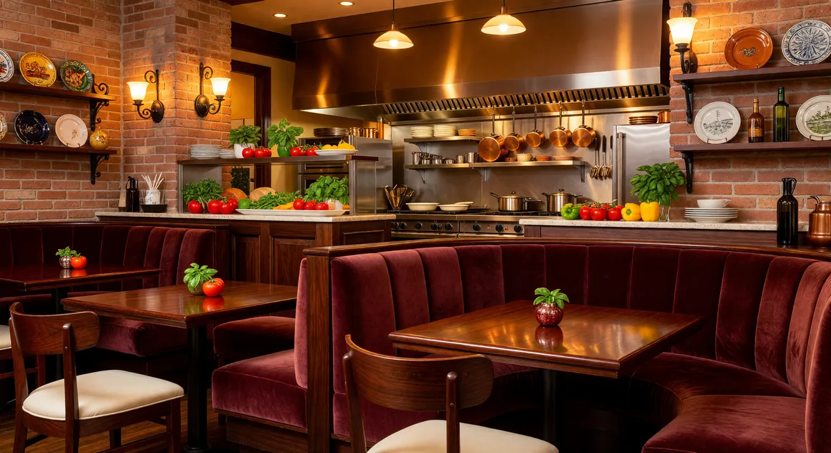 Well-Branded, Absentee Italian Restaurant with Real Estate