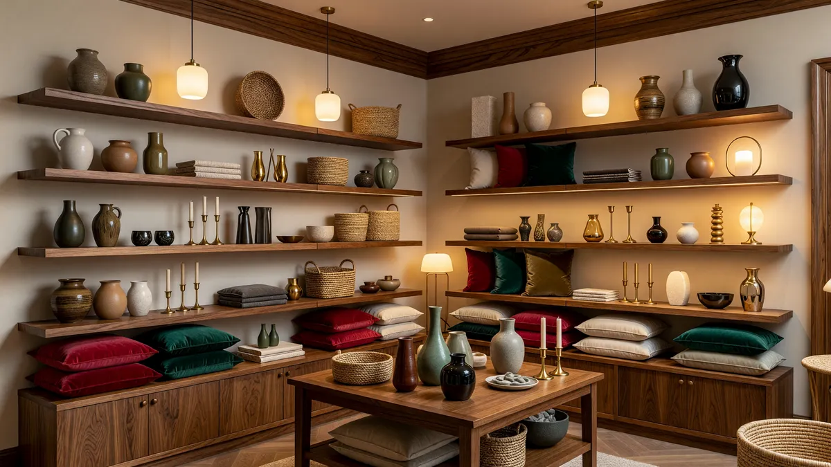 Curated Home Furnishings & Gift Store in High-Traffic Area
