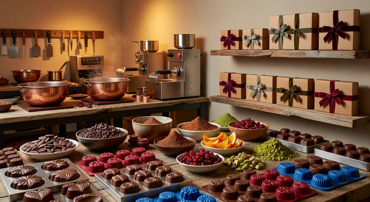 Chocolate Mfg, Retail, eCommerce Business for Sale in Colorado