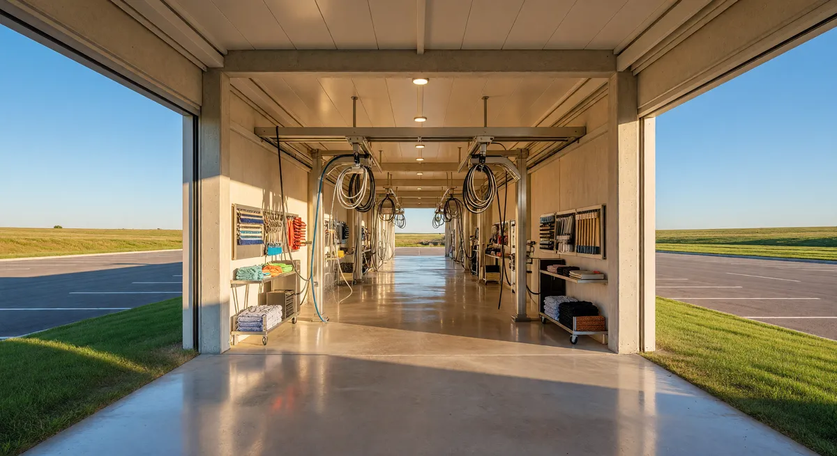 Closed Car Wash Site For Rent in Camden County