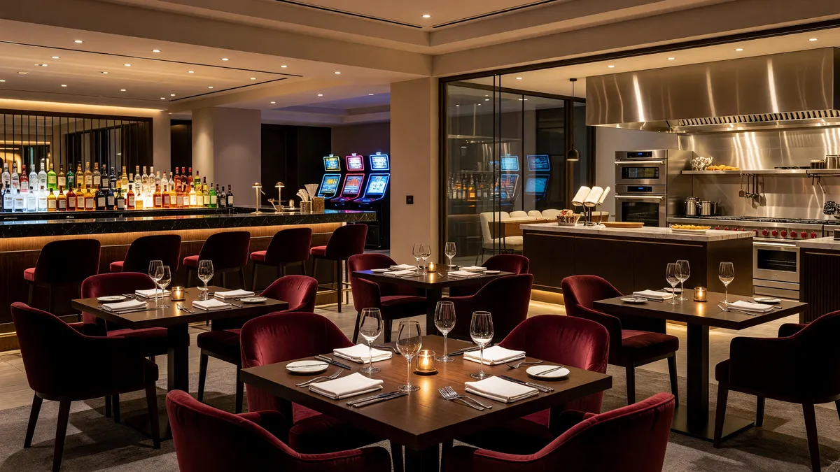 Restaurant, Bar & Gaming Lounge with Real Estate