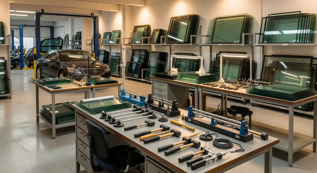 Established Window Glass Repair Business with National Supplier Contracts