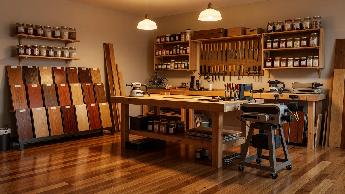 Home-Based Flooring and Wood Restoration Business with Unique Patents