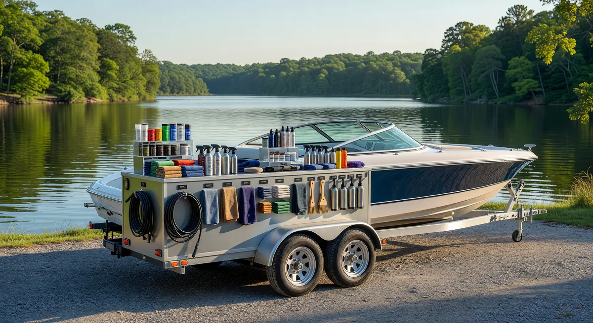 Highly-Rated Mobile Boat Detailing Business – East Tennessee
