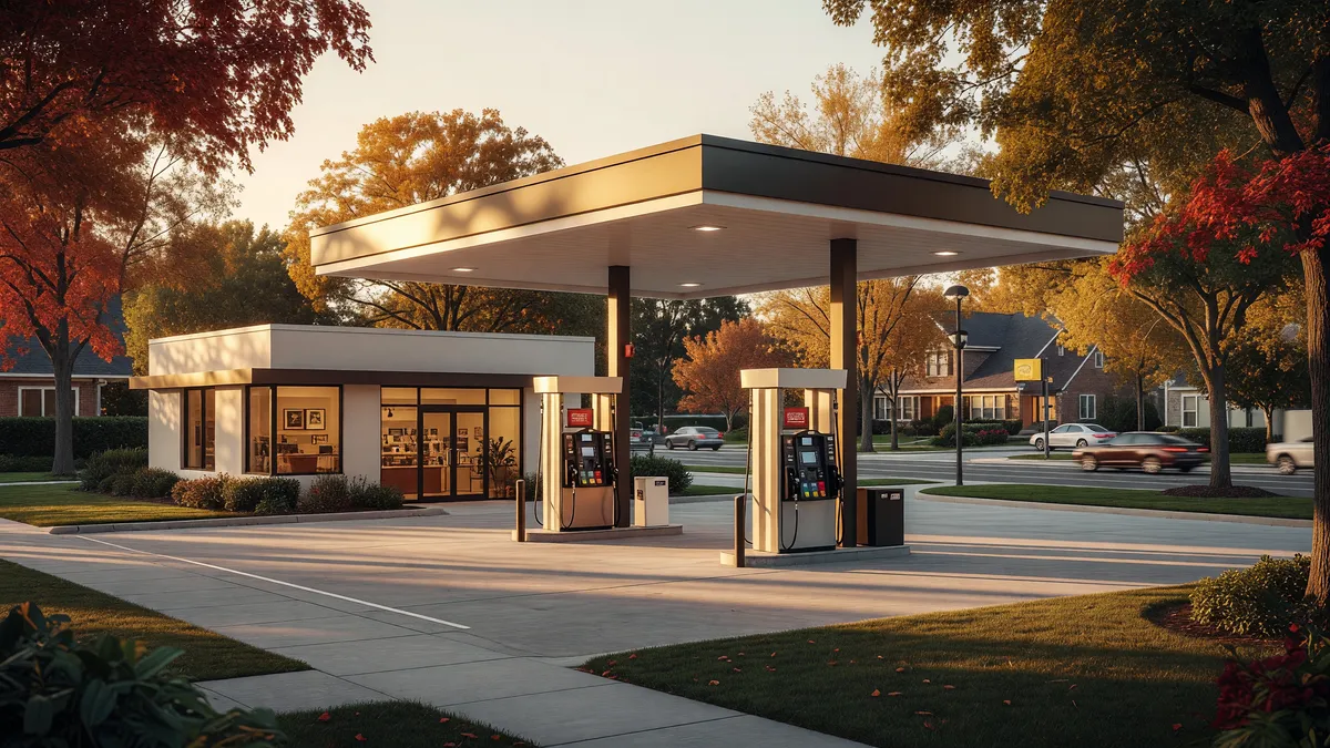SG 11837 Ohio Columbus Lancaster Branded Gas Station Convenience Store