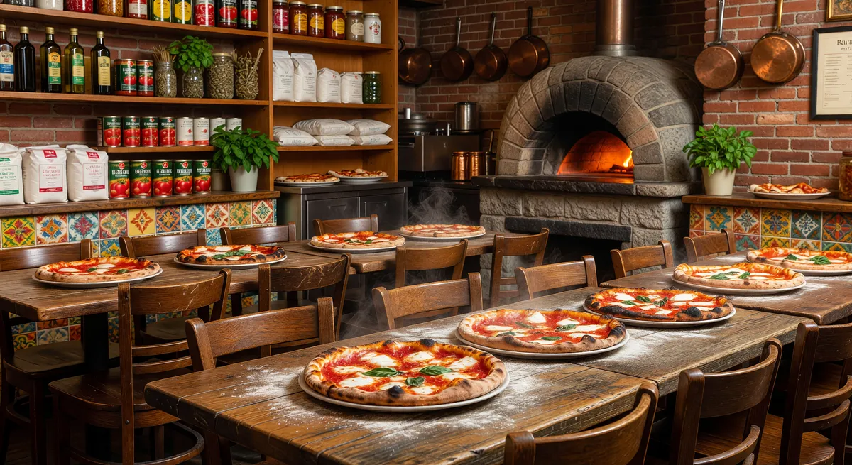 Busy Branford Pizzeria