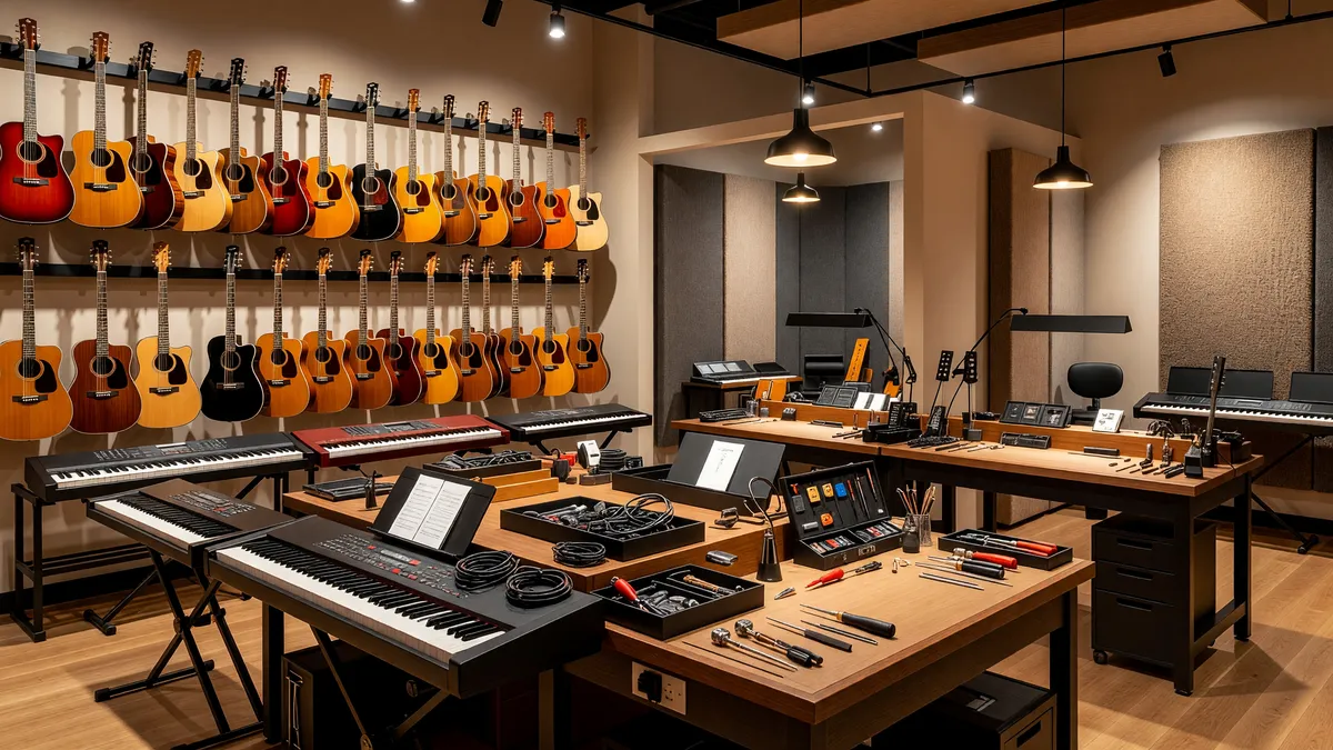 Music Retailer with Repair Division & Studios - Listing #SA11922