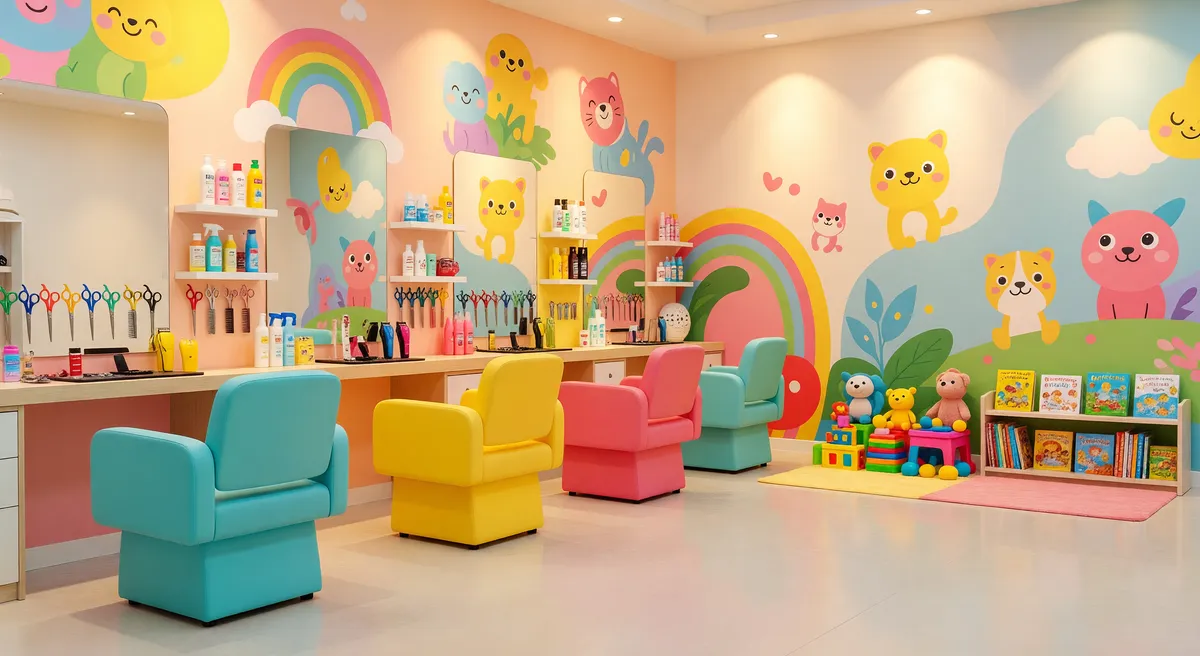 Turnkey Kids Hair Salon Business in Raleigh