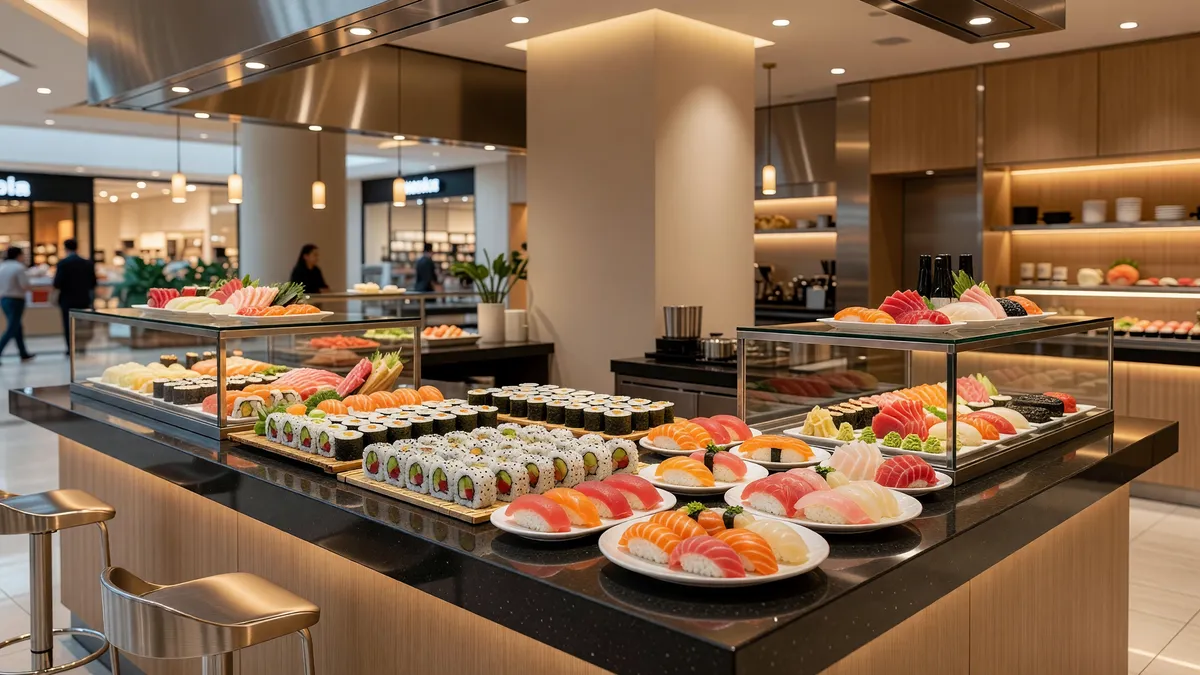 Lucrative Sushi Stand in Class A High Traffic Mall