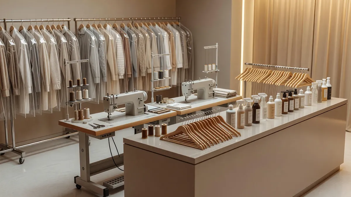 Full-Service On-Site Dry Cleaning, Drop Store & Alterations Business