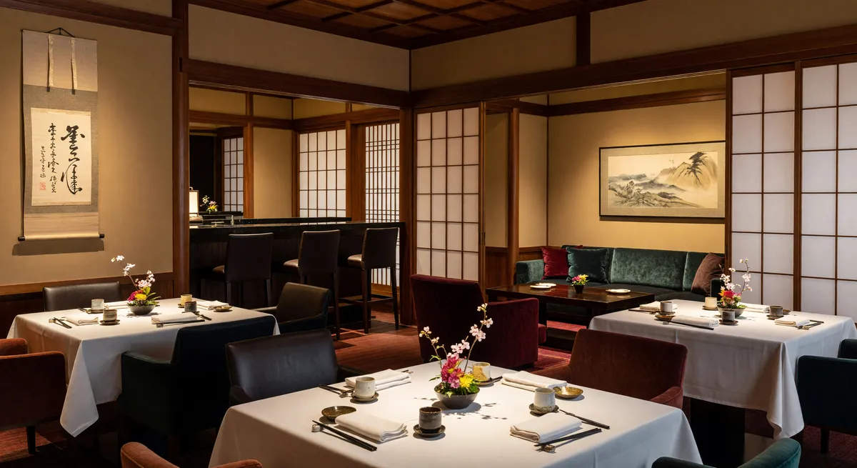 Upscale Japanese Restaurant with bars and a VIP room – Midland TX (AF2111)