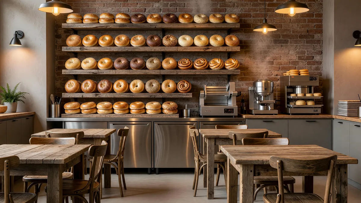 Thriving Bagel Shop in Prime Location