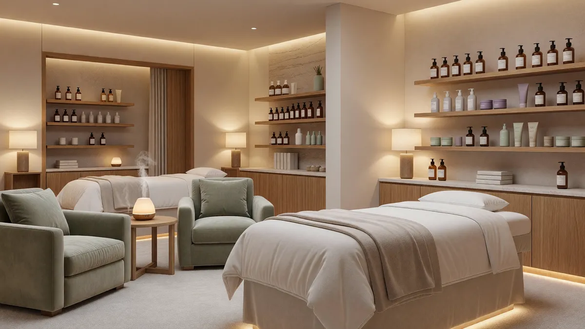 UNDER CONTRACT Massage Therapy Skin Care Aromatherapy Spa Studio