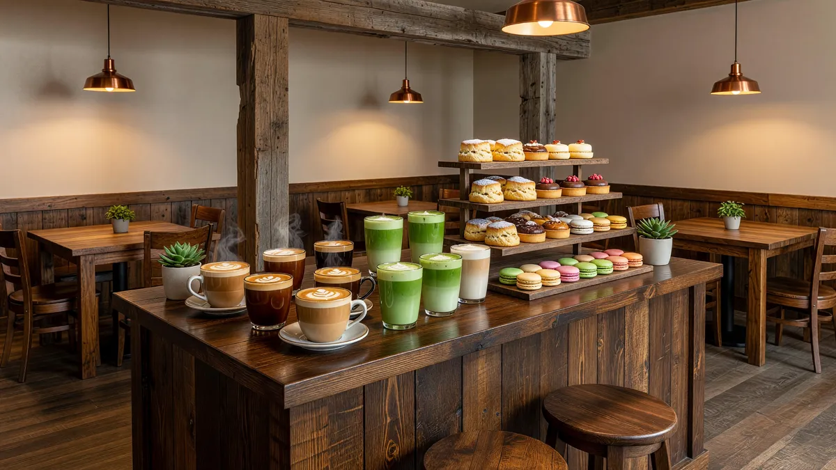Popular Coffee Shop with New Concept Menu