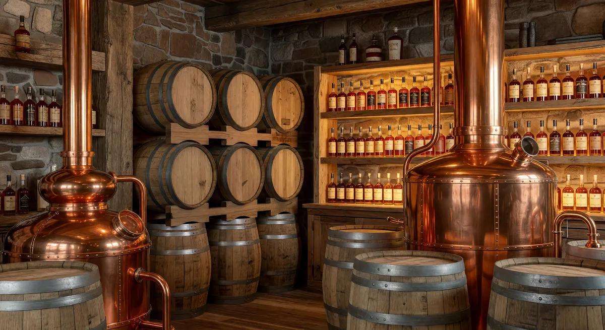Craft Bourbon Brand with High Proof Distillation